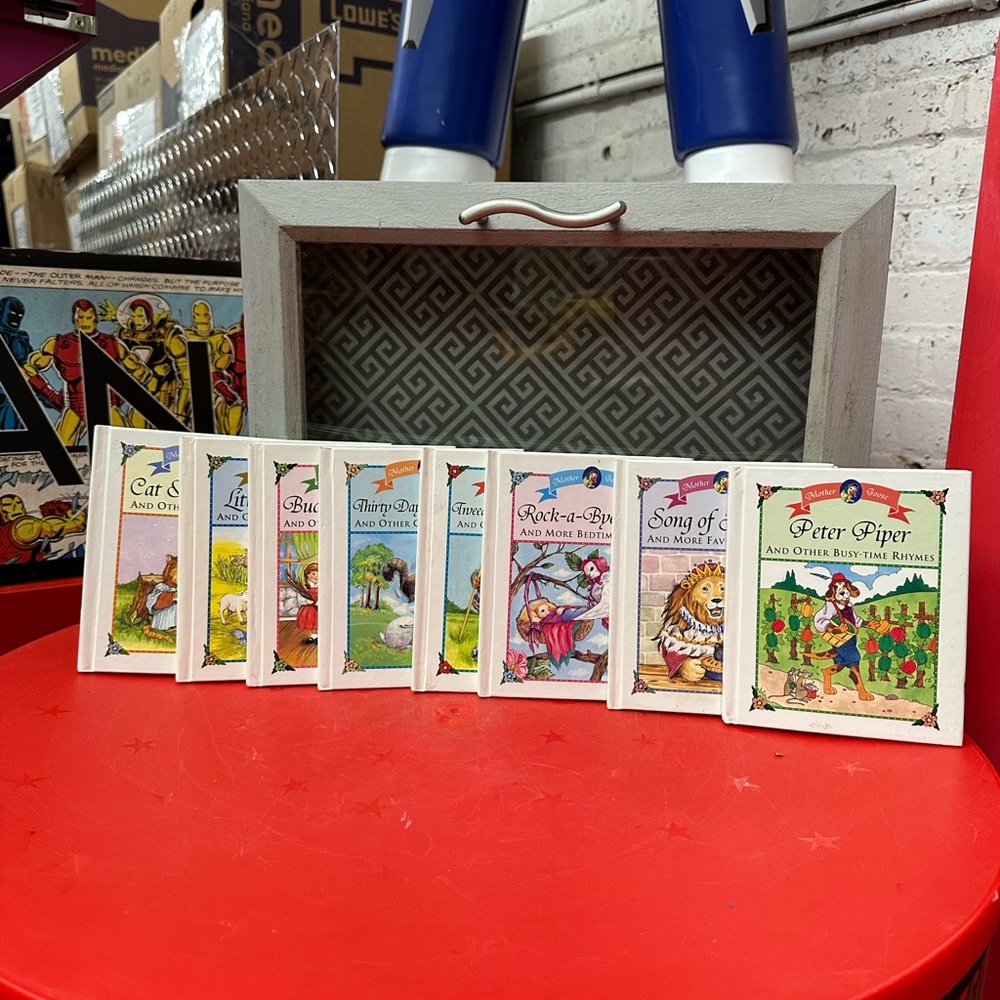 Mother Goose bedtime rhyme collection of 8